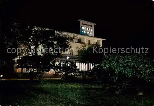 AK / Ansichtskarte Lido_di_Camaiore_Toscana_IT Hotel Colombo di notte 