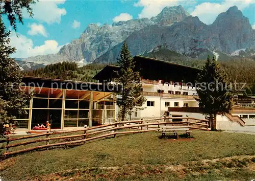 AK / Ansichtskarte San_Cassiano_Badia_St_Kassian_IT Hotel Armentarola verso la Varella e Conturines Val Badia Dolomiti 
