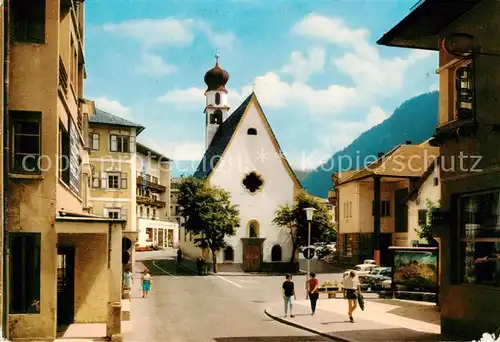 AK / Ansichtskarte Ortisei_St_Ulrich_Groednertal_IT Zentrum Motiv mit Kirche 