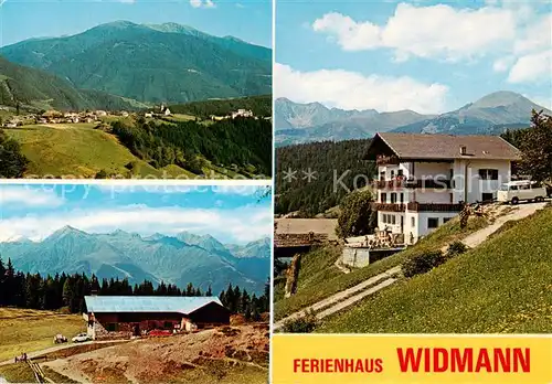 AK / Ansichtskarte Rodeneck_Italien Ferienhaus Widmann Bergbauernhof Alpenpanorama Rodeneck Italien
