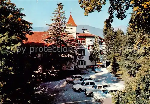 AK / Ansichtskarte Meran_Merano Schlosshotel Fragsburg Hotel Castel Verruca Meran Merano