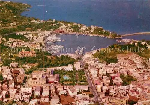 AK / Ansichtskarte Porto_d_Ischia Panorama dall aereo Porto_d_Ischia