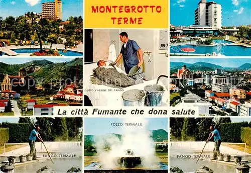 AK / Ansichtskarte Montegrotto_Terme_IT Thermalbad Kurhotel Kuranwendungen 