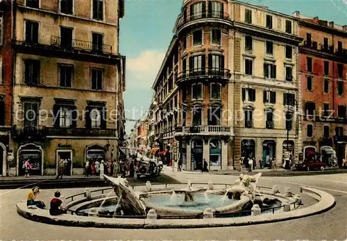 AK / Ansichtskarte Roma__Rom_IT Piazza di Spagna Fontana 