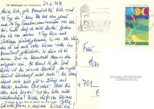 AK / Ansichtskarte Bad_Saeckingen Fliegeraufnahme Bad_Saeckingen