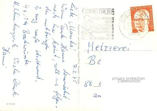 AK / Ansichtskarte Oberstdorf Fellhorn Bergbahn Bergrestaurant Wintersportplatz Alpen Oberstdorf