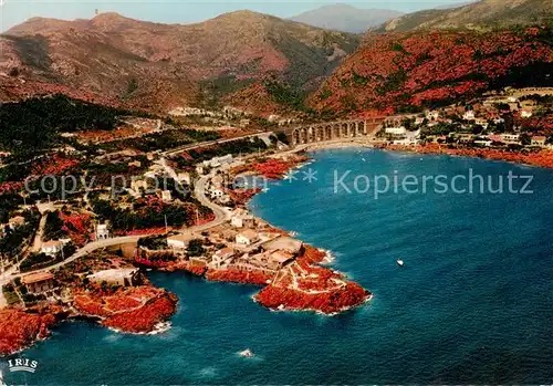 AK / Ansichtskarte Antheor_83_Var Route de la Corniche d Or vue aerienne 