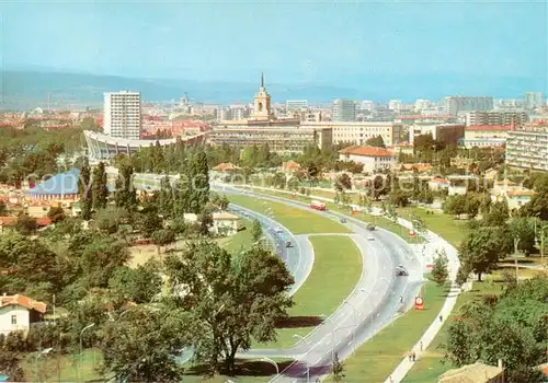 AK / Ansichtskarte Varna_Warna_Bulgaria Autobahn Varna   Slatni Pjassazi 