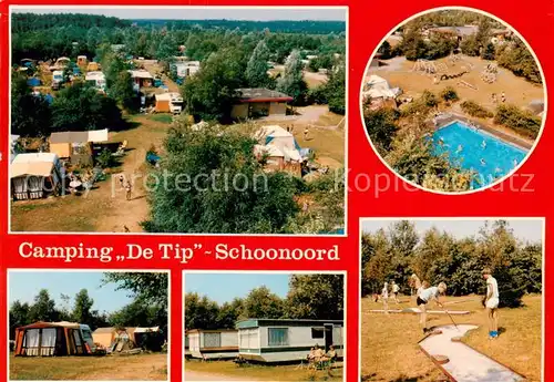 AK / Ansichtskarte Schoonoord_Coevorden_NL Camping De Tip Swimming Pool Minigolf 