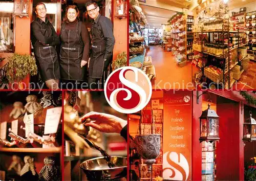 AK / Ansichtskarte Gross Gerau Teespeicher Salamon Feinkost Destillerie Accessoires Gross Gerau