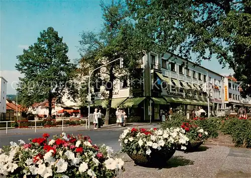 AK / Ansichtskarte Bad_Orb Salinenplatz mit Cafe Sprudel Bad_Orb