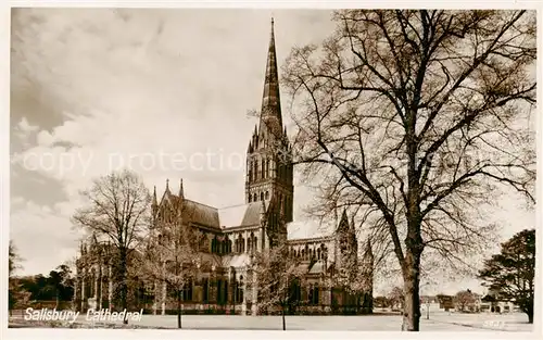 AK / Ansichtskarte Salisbury__Wiltshire_UK Cathedral 