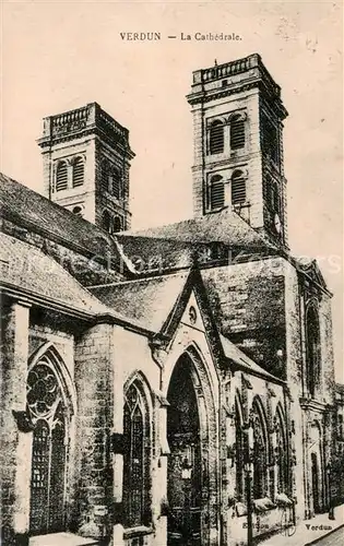 AK / Ansichtskarte Verdun__55_Meuse La Cathedrale 
