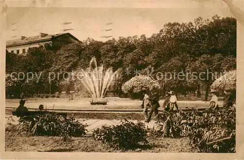 AK / Ansichtskarte Metz__57_Moselle Jet dEau de l Esplanade 