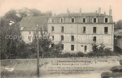 AK / Ansichtskarte Chaumont en Vexin_60_Oise Maison de Retraite pour les Vieillards 