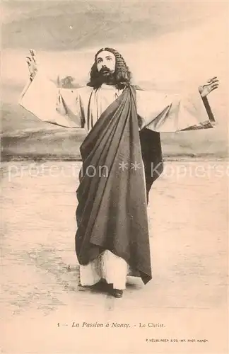 AK / Ansichtskarte Nancy_54 La Passion a Nancy Le Christ 
