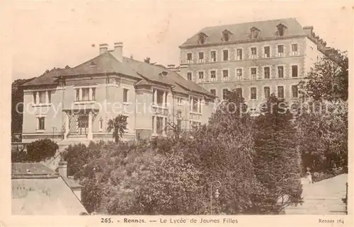 AK / Ansichtskarte Rennes_35 Le Lycee de Jeunes Filles 