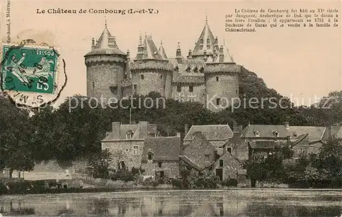 AK / Ansichtskarte Combourg_35_Ille et Vilaine Le Chateau de Combourg 