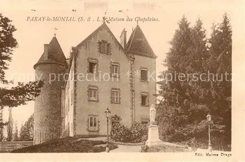 AK / Ansichtskarte Paray le Monial_71 Maison des Chapelains 
