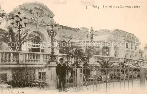 AK / Ansichtskarte Vichy_03_Allier Ensemble du Nouveau Casino 