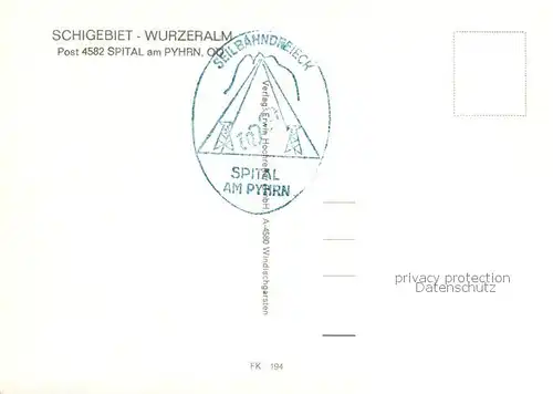 AK / Ansichtskarte Spital_Pyhrn_AT Wurzeralm Standseilbahn Panorama 