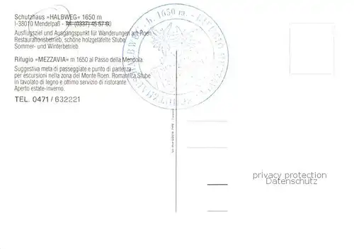 AK / Ansichtskarte Mendelpass_1363m_Passo_della_Mendola_IT Schutzhaus Halbweg Gleitschirmflieger Gastaum Schlittenfahrt Auerhahn 