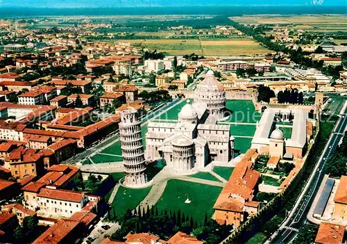 AK / Ansichtskarte Pisa Dom und Meer Fliegeraufnahme Pisa