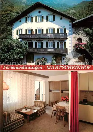 AK / Ansichtskarte Naturns_Naturno_Suedtirol_IT Ferienwohnungen Martscheinhof 