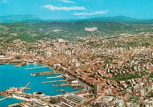 AK / Ansichtskarte Trieste_IT Fliegeraufnahme 