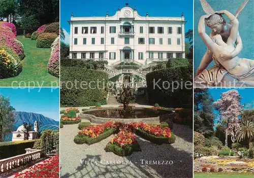 AK / Ansichtskarte Tremezzo_Lago_di_Como_IT Villa Carlotta Park Skulptur  