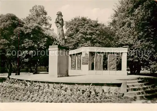 AK / Ansichtskarte Tabor__CZ Husuv pomnik na Husove namesti dilo sochare Fr Bilka 