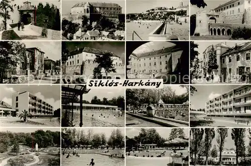 AK / Ansichtskarte Harkany Teilansichten Harkany