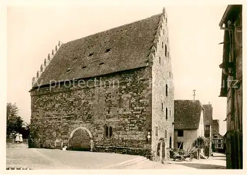 AK / Ansichtskarte Wimpfen am Berg Steinhaus der Kaiserpfalz Wimpfen