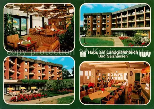 AK / Ansichtskarte Nidda Haus am Landgrafenteich Erholungsheim Nidda