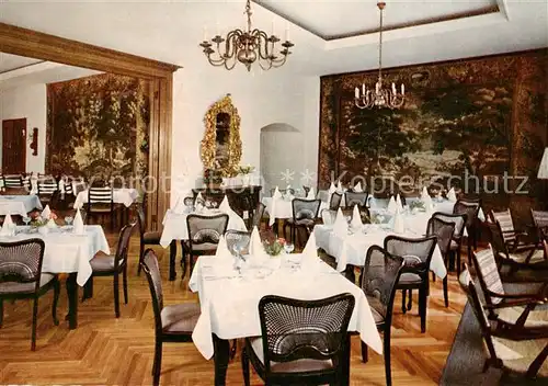 AK / Ansichtskarte Attendorn Burg Schnellenberg Restaurant Attendorn