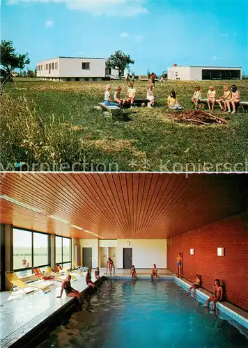 AK / Ansichtskarte Radelstetten_Lonsee CVJM Ulm Donau Freizeitheim Hallenbad Radelstetten_Lonsee