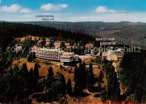 AK / Ansichtskarte Bad_Wildbad Thermalbad im Schwarzwald Drahtseilbahn Sommerberg Bad_Wildbad