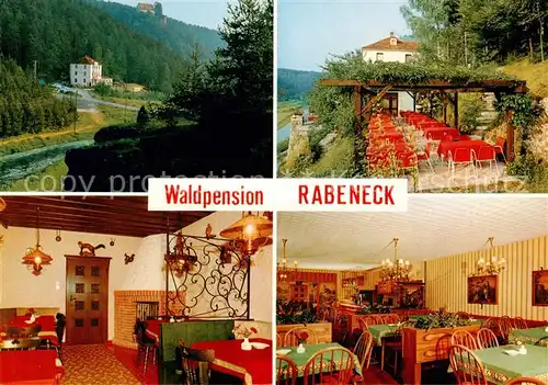 AK / Ansichtskarte Rabeneck Cafe Restaurant Waldpension Rabeneck Rabeneck