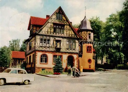 AK / Ansichtskarte Bad_Liebenstein Postamt Bad_Liebenstein