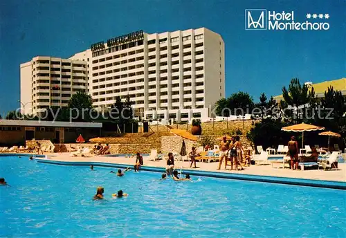 AK / Ansichtskarte Albufeira_PT Hotel Montechoro Swimming Pool 