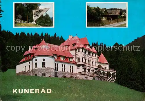 AK / Ansichtskarte Kunerad_SK Kunerodsky zamok vystovany koncom 19 storocia 