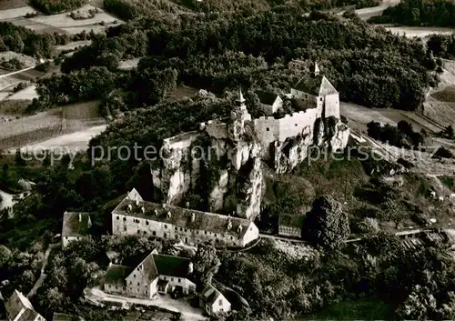AK / Ansichtskarte Hohenstein_Hersbruck Burg Hohenstein Fliegeraufnahme Hohenstein_Hersbruck