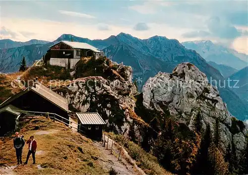 AK / Ansichtskarte August Schusterhaus_Puerschling_1564m_Garmisch mit Zugspitze 