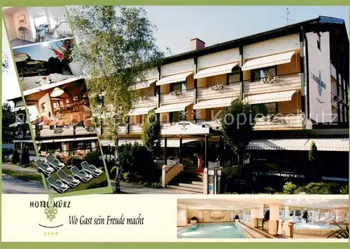 AK / Ansichtskarte Bad_Fuessing Hotel Muerz Bad_Fuessing