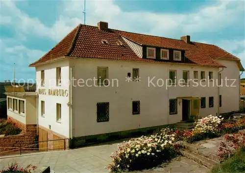 AK / Ansichtskarte Waldeck__Edersee Haus Hamburg 