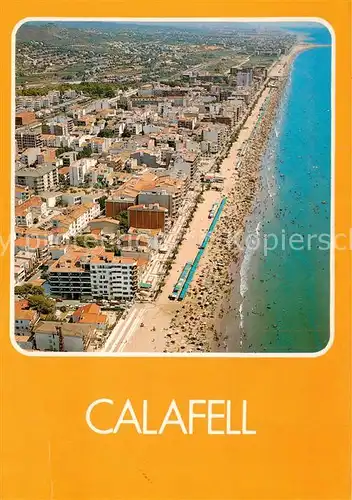 AK / Ansichtskarte Calafell Fliegeraufnahme Calafell