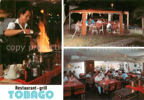 AK / Ansichtskarte Puerto_Rico_Gran_Canaria_ES Restaurant Grill Tobago Gaststube Pavillon 