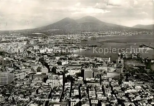 AK / Ansichtskarte Napoli_Neapel_IT Panorama da San Martino 