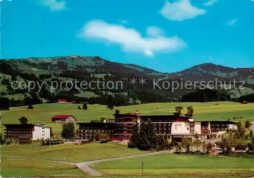 AK / Ansichtskarte Sonthofen_Oberallgaeu Kurhotel Sonnenalp Sonthofen Oberallgaeu