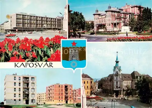 AK / Ansichtskarte Kaposvar_HU Sehenswuerdigkeiten und Teilansichten 
